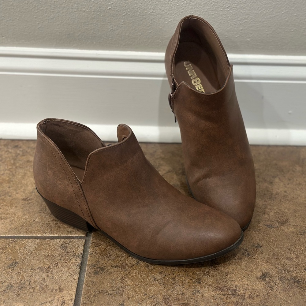 Stylish Brown Ankle Booties